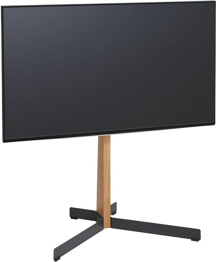 TVS 3695 | tv vloerstandaard | Eikenhoud & staal | 40-77" 20